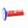 Grips White/Red/Bluedurchmesser 22 / 25 Mm. Länge 115 Mm Geschlossen