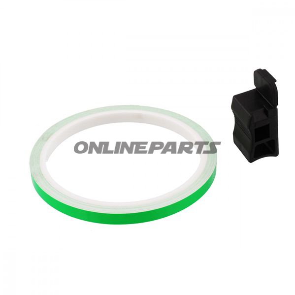 Wheel Rim Tape M Applikatorgreen Fluorescent