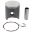 Piston Kit Complete 53.94 Mm A15mm Gudgeon Pin