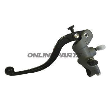 Accossato Hydraulic Clutch Master Cylinder16 X 16 Fixed Lever Black For 22Mm Bars