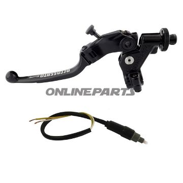 Accossato Cable Clutch Fitting Black 22Mm Barsfolding Lever & Switch