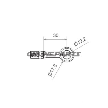 Vario Banjo Fittingtyp200 12Mm 0Deg Schwarz
