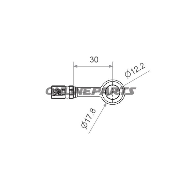 Vario Banjo Fittingtyp200 12Mm 0Deg Schwarz