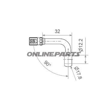 Vario Banjo Fittingtyp219 12Mm 90Deg Schwarz