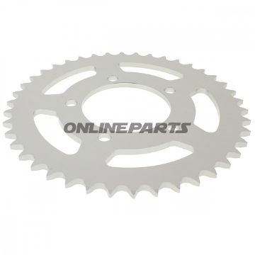 Rear Sprocket Alu 42 Tooth Pitch 520 Silverinner Diameter 080 Bolt Spacing 100