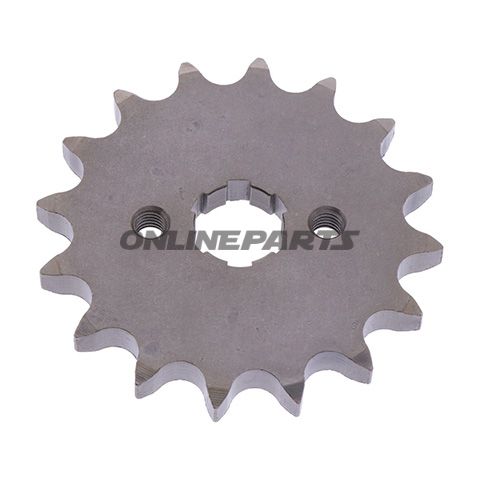 Front Sprocket 16 Tooth Pitch 428Large Spline 4 Inner Diameter 15/17