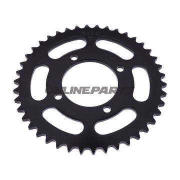Rear Sprocket 42 Tooth Pitch 420 Blackinner Diameter 064 Bolt Spacing 080
