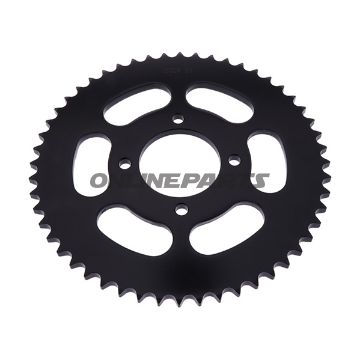 Rear Sprocket 52 Tooth Pitch 428Inner Diameter 058 Bolt Spacing 078