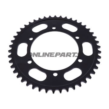 Rear Sprocket 46 Tooth Pitch 525 Blackinner Diameter 125 Bolt Spacing 145