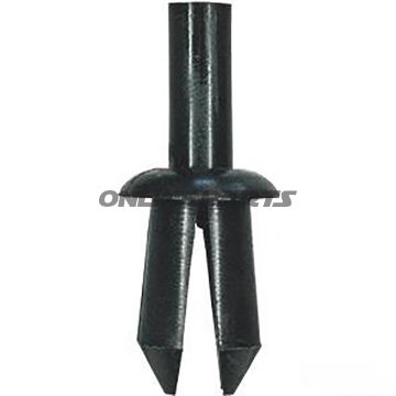 Plastic Rivet Ø7-7.2Mm Black Jmppack Of 10