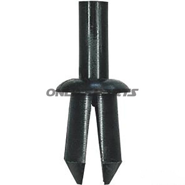 Plastic Rivet Ø7-7.2Mm Black Jmppack Of 10