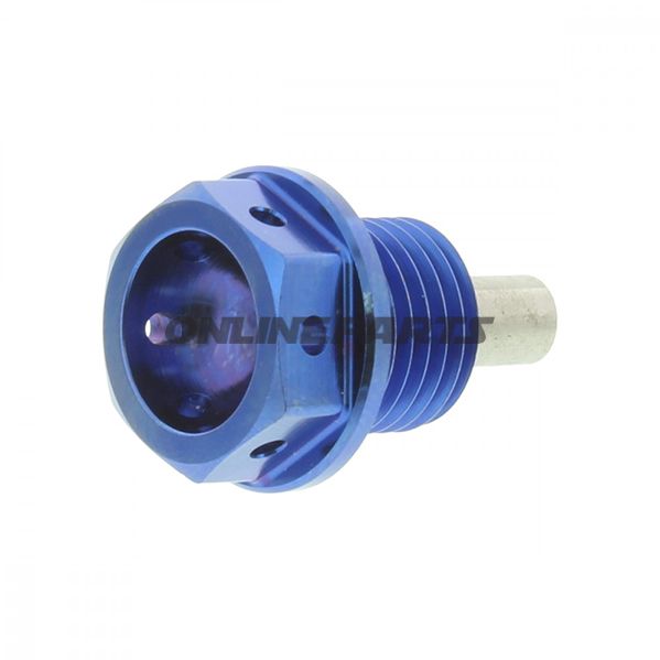 Oil Drain Plug Mag Proboltm14x1.50Mm 12Mm Titan Blue