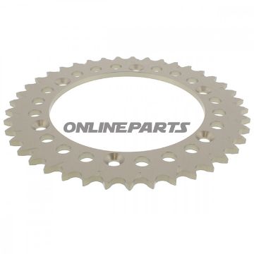 Rear Sprocket Alu 41 Tooth Pitch 520 Silverinner Diameter 136 Bolt Spacing 156