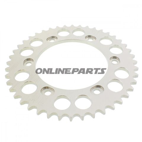 Rear Sprocket Alu 44 Tooth Pitch 525 Silveresjot Inner Diameter 125 Bolt Spacing 150