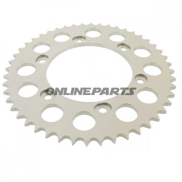 Rear Sprocket Alu 48 Tooth Pitch 525 Silveresj Inner Diameter 125 Bolt Spacing 150