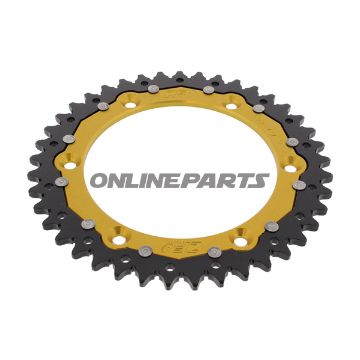 Rear Sprocket Dual 41 Tooth Pitch 520 Goldzf Inner Diameter 136 Bolt Spacing 156