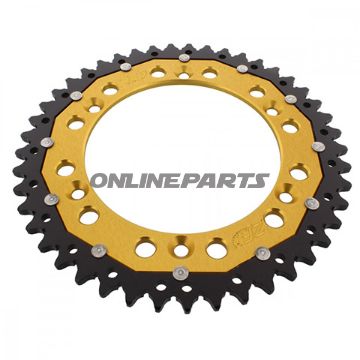 Rear Sprocket Dual 45 Tooth Pitch 520 Goldzf Inner Diameter 136 Bolt Spacing 156