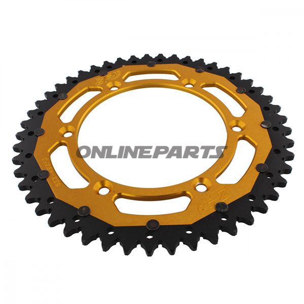 Rear Sprocket Dual 49 Tooth Pitch 520 Goldzf Inner Diameter 136 Bolt Spacing 156