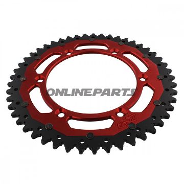 Rear Sprocket Dual 49 Tooth Pitch 520 Redzf Inner Diameter 136 Bolt Spacing 156