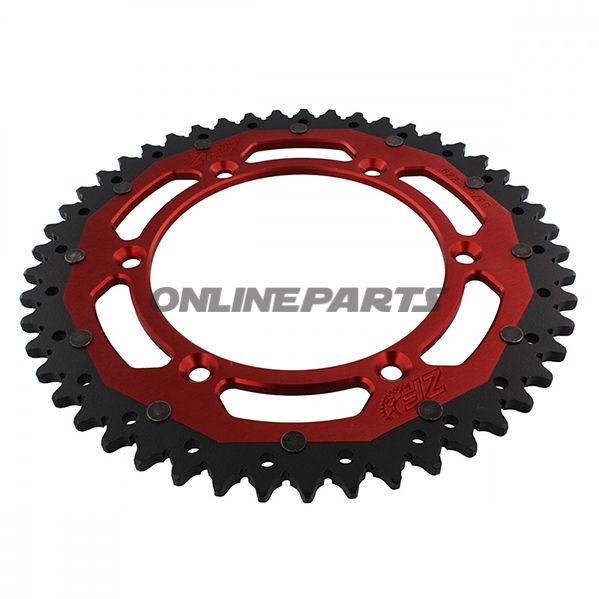 Rear Sprocket Dual 49 Tooth Pitch 520 Redzf Inner Diameter 136 Bolt Spacing 156