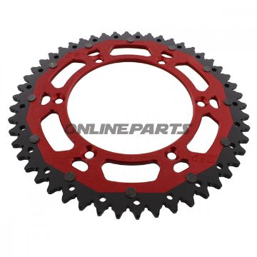 Rear Sprocket Dual 50 Tooth Pitch 520 Redzf Inner Diameter 136 Bolt Spacing 156