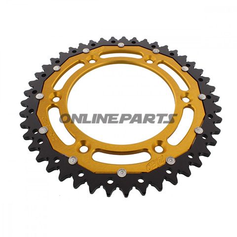 Rear Sprocket Dual 45 Tooth Pitch 520 Goldzf Inner Diameter 125 Bolt Spacing 153