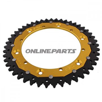 Rear Sprocket Dual 47 Tooth Pitch 520 Goldzf Inner Diameter 152 Bolt Spacing 175
