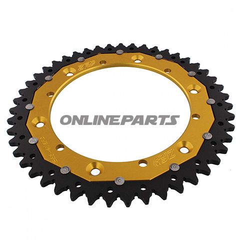 Rear Sprocket Dual 47 Tooth Pitch 520 Goldzf Inner Diameter 152 Bolt Spacing 175