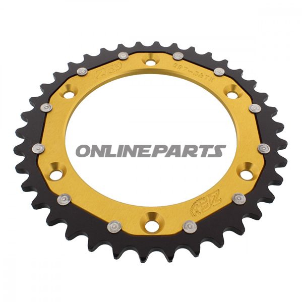 Rear Sprocket Dual 38 Tooth Pitch 520 Goldzf Inner Diameter 125 Bolt Spacing 150