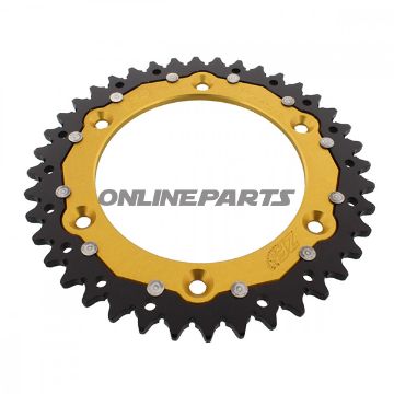 Rear Sprocket Dual 40 Tooth Pitch 520 Goldzf Inner Diameter 125 Bolt Spacing 150