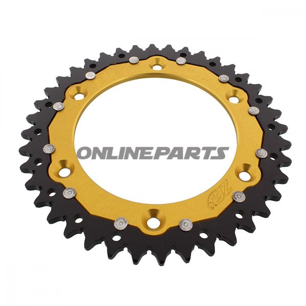 Rear Sprocket Dual 40 Tooth Pitch 520 Goldzf Inner Diameter 125 Bolt Spacing 150