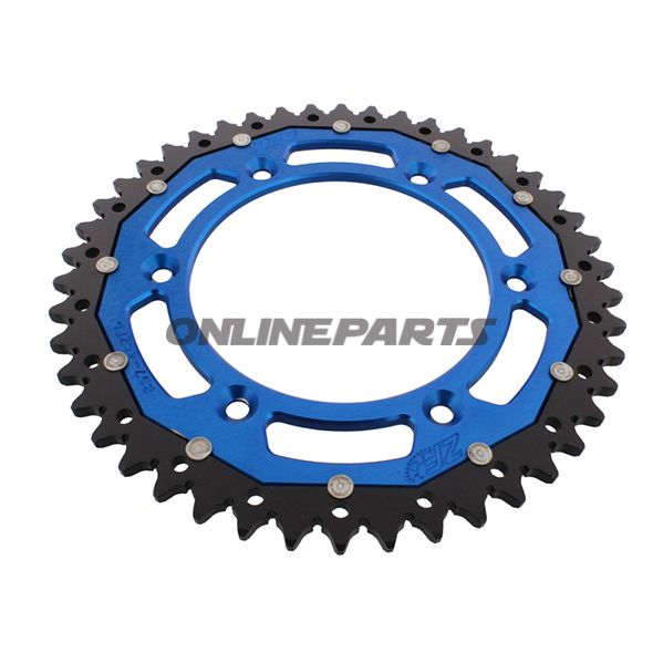 Rear Sprocket Dual 46 Tooth Pitch 520 Bluezf Inner Diameter 125 Bolt Spacing 150