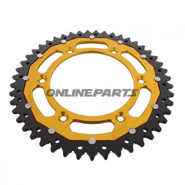 Rear Sprocket Dual 47 Tooth Pitch 520 Goldzf Inner Diameter 125 Bolt Spacing 150