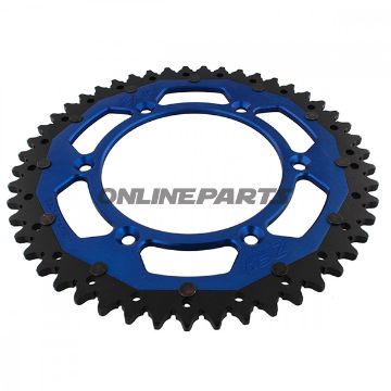 Rear Sprocket Dual 49 Tooth Pitch 520 Bluezf Inner Diameter 125 Bolt Spacing 150
