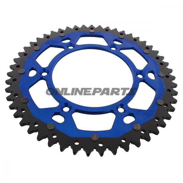 Rear Sprocket Dual 51 Tooth Pitch 520 Bluezf Inner Diameter 125 Bolt Spacing 150