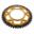 Rear Sprocket Dual 52 Tooth Pitch 520 Goldzf Inner Diameter 125 Bolt Spacing 150
