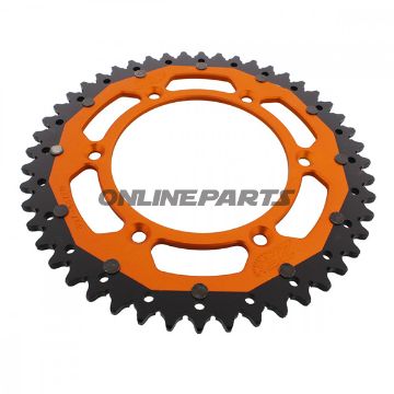 Rear Sprocket Dual 48 Tooth Pitch 520 Blackzf Inner Diameter 125 Bolt Spacing 150