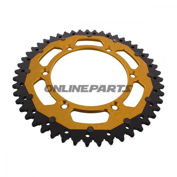 Rear Sprocket Dual 49 Tooth Pitch 520 Goldzf Inner Diameter 130 Bolt Spacing 150