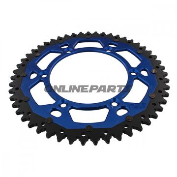 Rear Sprocket Dual 51 Tooth Pitch 520 Bluezf Inner Diameter 130 Bolt Spacing 150