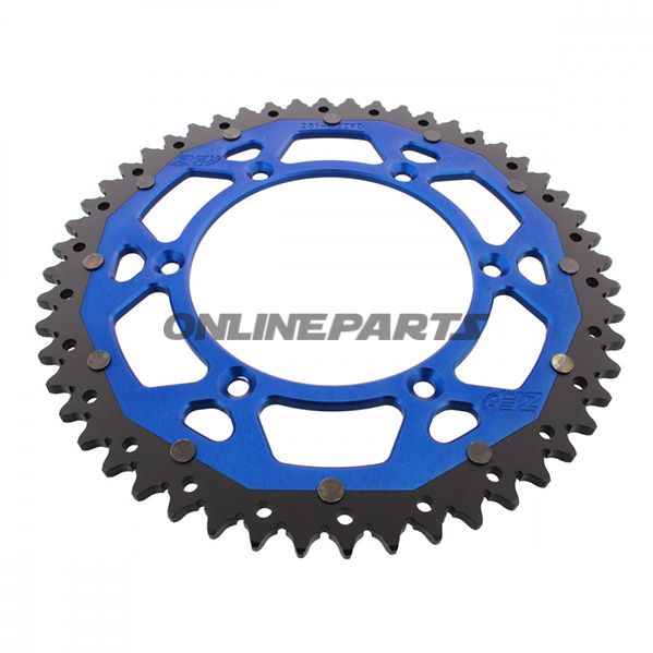 Rear Sprocket Dual 52 Tooth Pitch 520 Bluezf Inner Diameter 130 Bolt Spacing 150