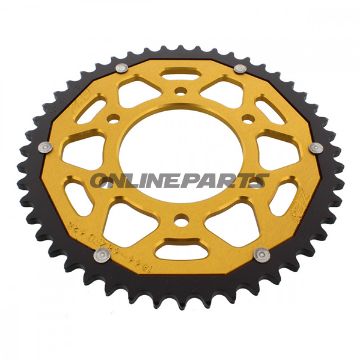 Rear Sprocket Dual 48 Tooth Pitch 428 Goldzf Inner Diameter 076 Bolt Spacing 100