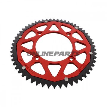 Rear Sprocket Dual 56 Tooth Pitch 428 Redzf Inner Diameter 100 Bolt Spacing 120