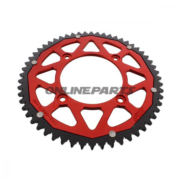 Rear Sprocket Dual 56 Tooth Pitch 428 Redzf Inner Diameter 100 Bolt Spacing 120