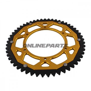 Rear Sprocket Dual 53 Tooth Pitch 420 Goldzf Inner Diameter 108 Bolt Spacing 123