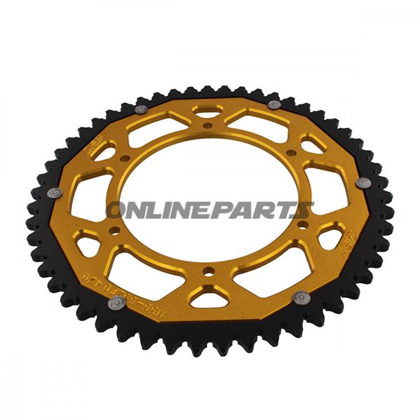 Rear Sprocket Dual 53 Tooth Pitch 420 Goldzf Inner Diameter 108 Bolt Spacing 123