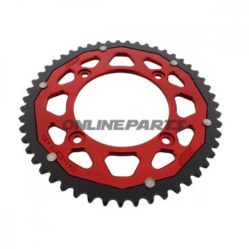 Rear Sprocket Dual 51 Tooth Pitch 420 Redzf Inner Diameter 100 Bolt Spacing 120