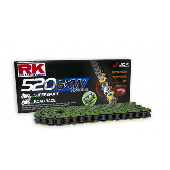 Rk Xw Ring Chain Gn520gxw/112Open Chain With Rivet Link
