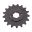 Front Sprocket 17 Tooth 520Large Spline 6Mm 21/25