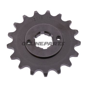 Front Sprocket 17 Tooth 520Large Spline 6Mm 21/25