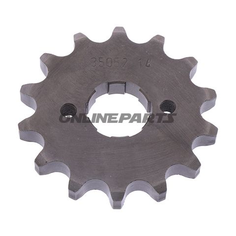 Front Sprocket 14 Tooth 530Large Spline 6Mm 18/20